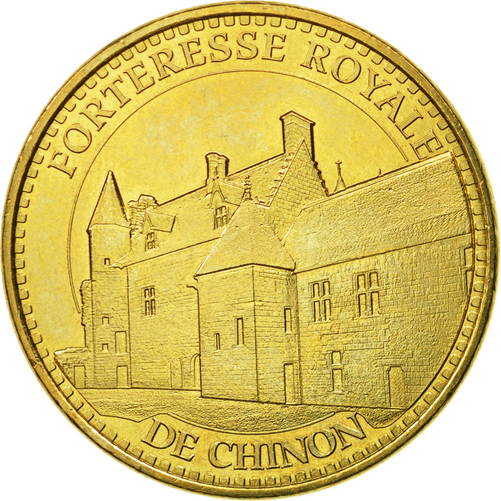 Francia, Token, Touristic token, Chinon - Forteresse Royale n°3, 2013, MDP, BB
