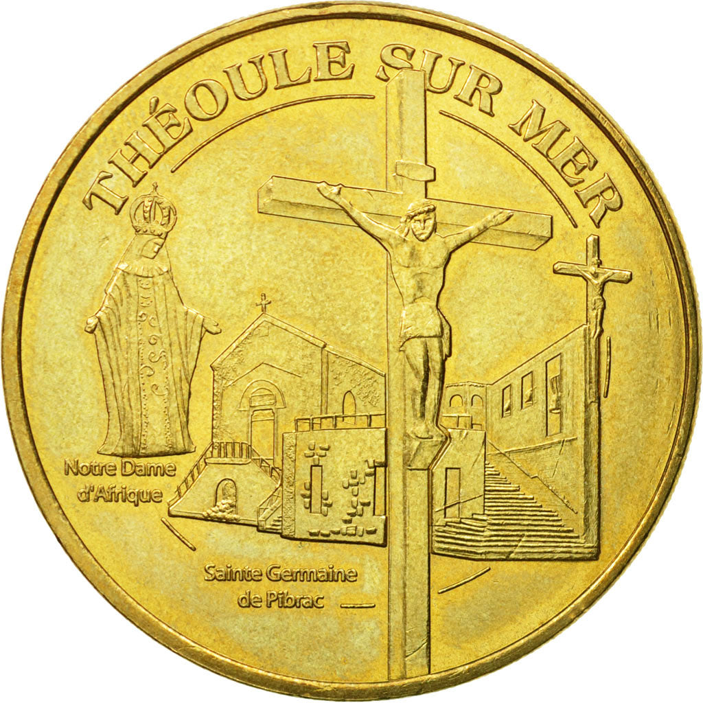 Francia, Token, Touristic token, 06/ Théoule-sur-Mer - Eglise, 2010, MDP, BB