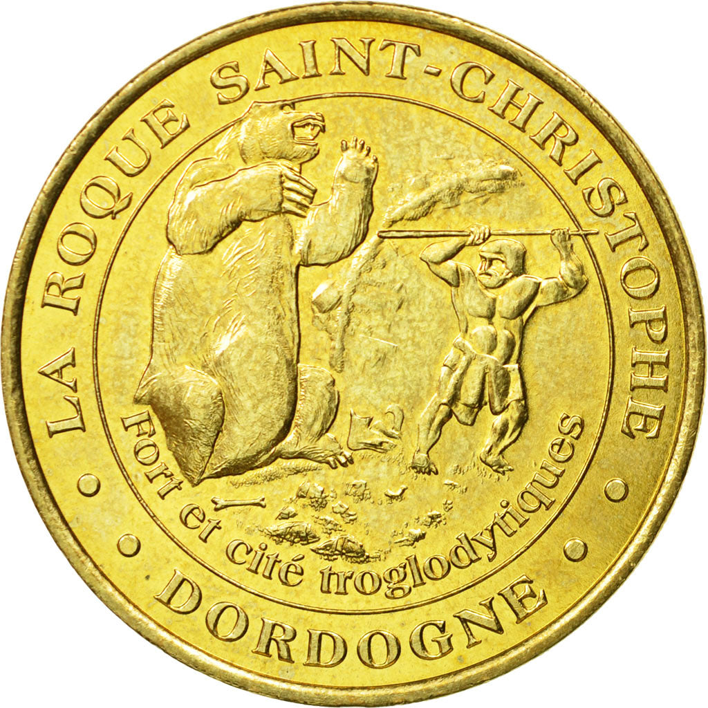 Francia, Token, Touristic token, Peyzac-le- Moustier - La Roque St Christophe