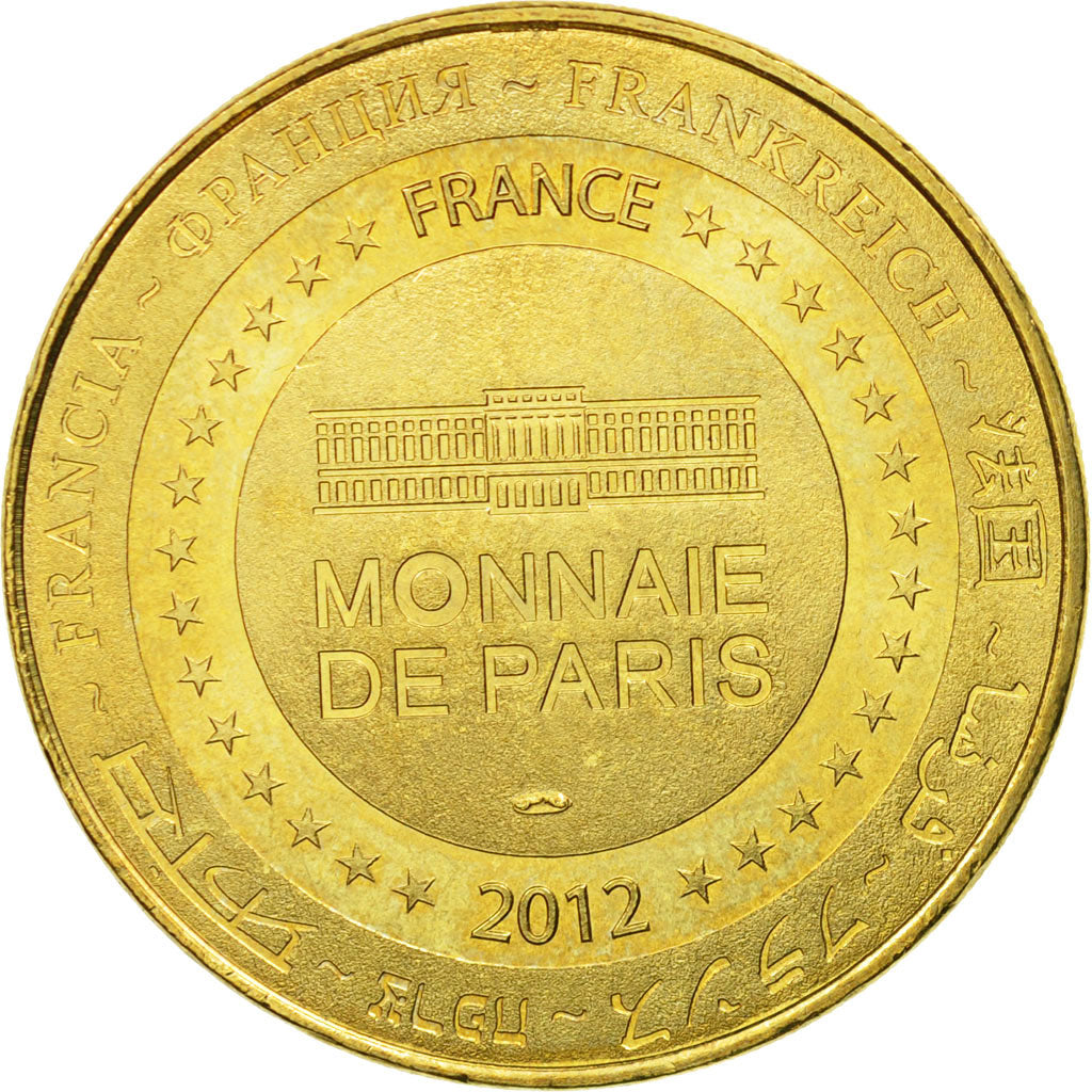 Francia, Token, Touristic token, Rocamadour -  Le Rocher des Aigles n°3, 2012