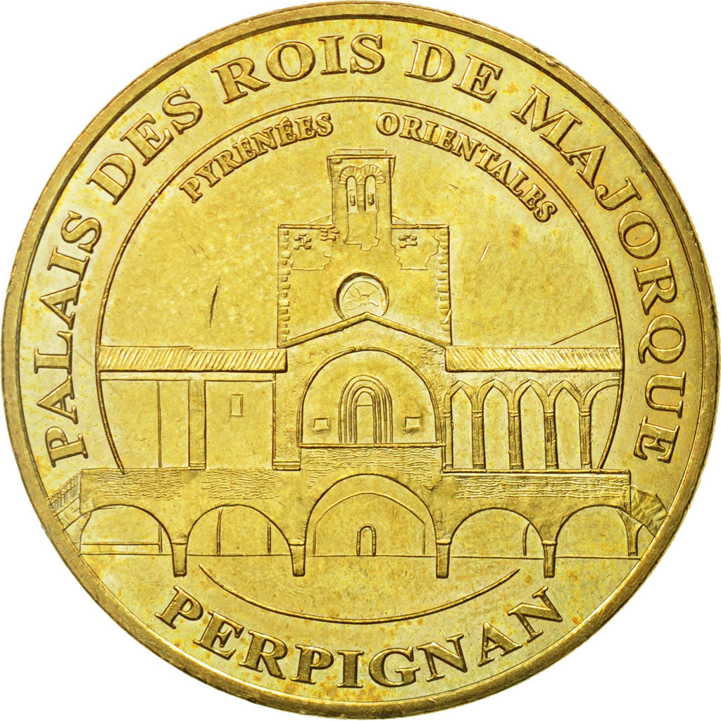 France, Token, Touristic token, 66/ Palais des Rois de Majorque - Perpignan