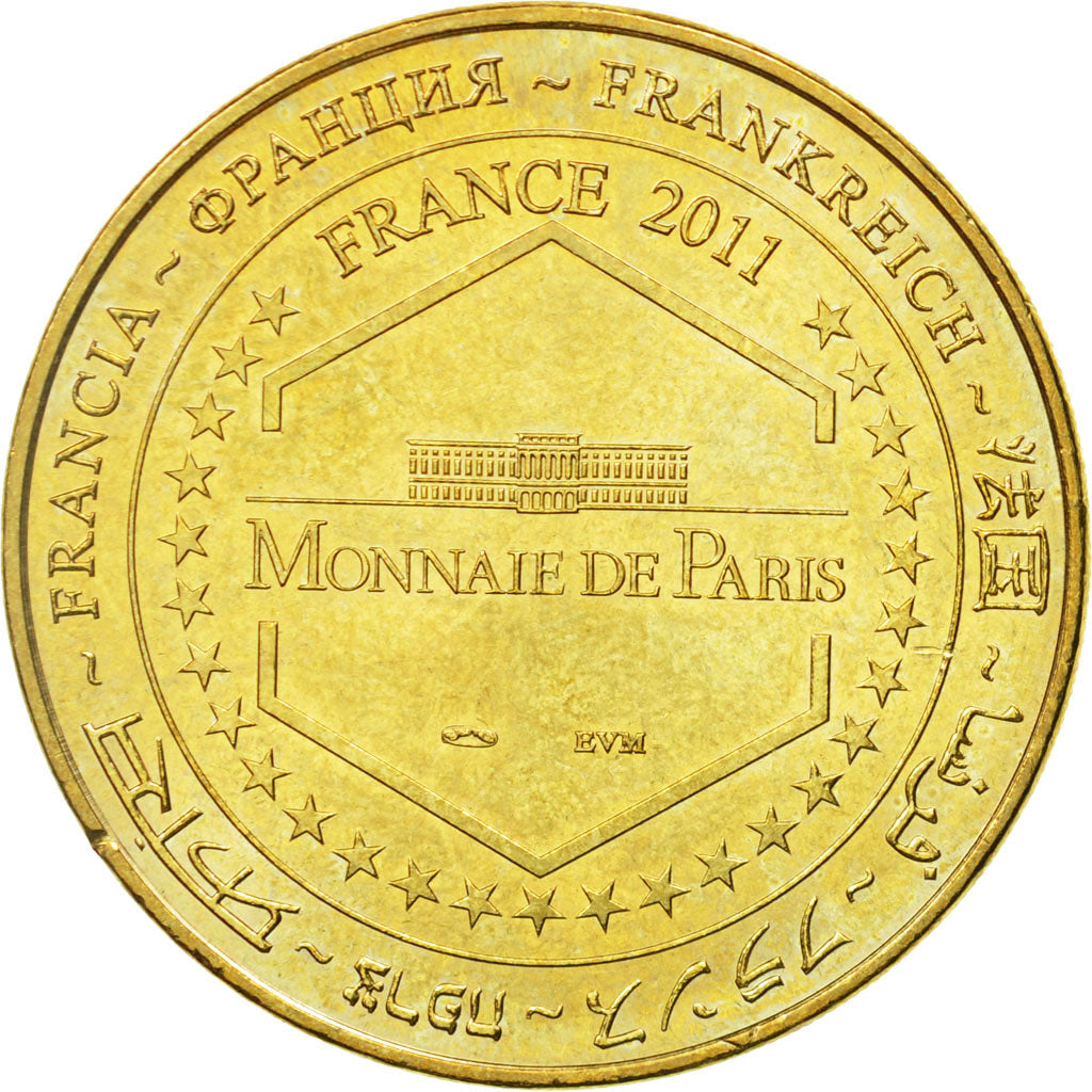 France, Token, Touristic token, Kintzheim - La Montagne aux Singes n°7, 2011