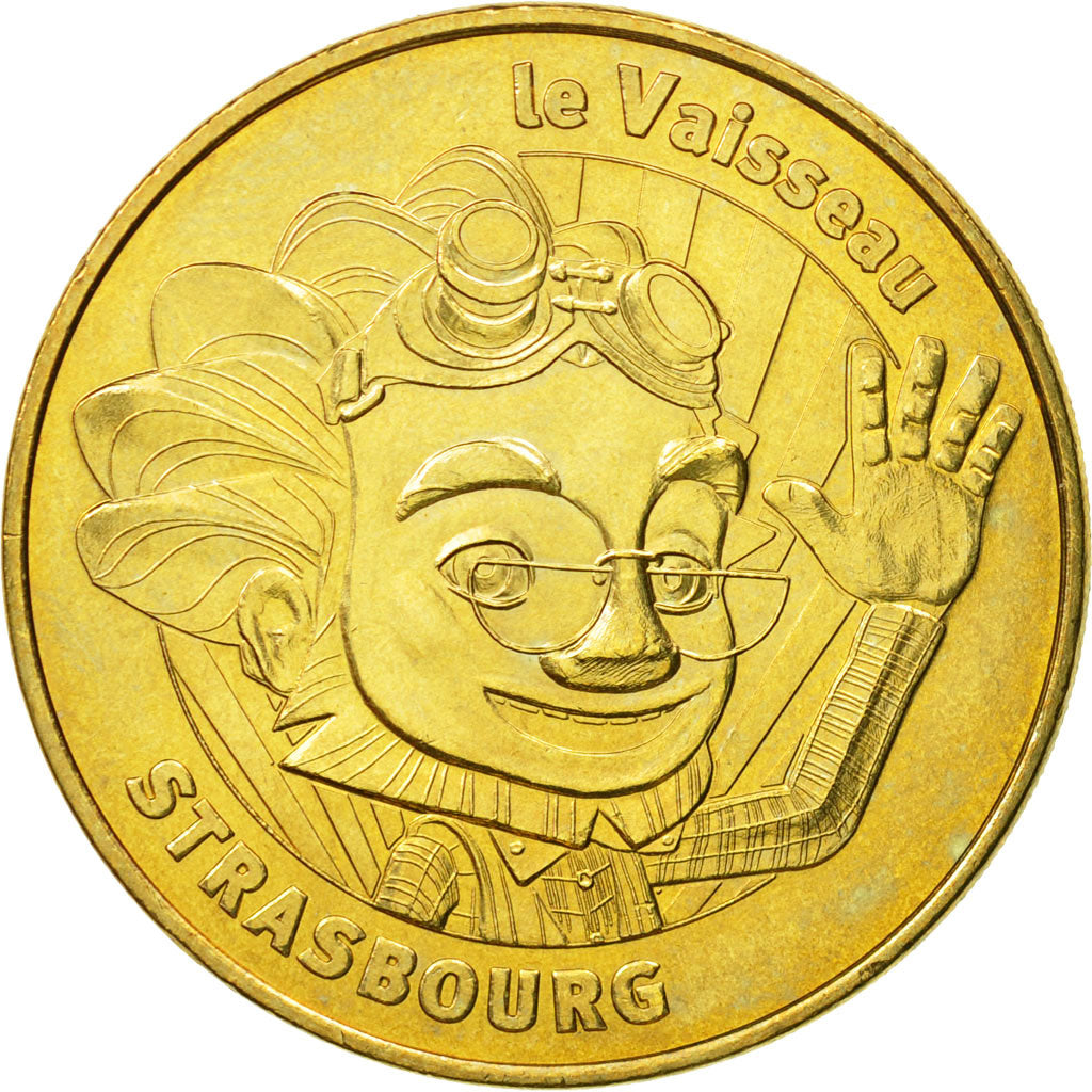Francia, Token, Touristic token, Strasbourg - Le vaisseau n°3, 2010, MDP, BB