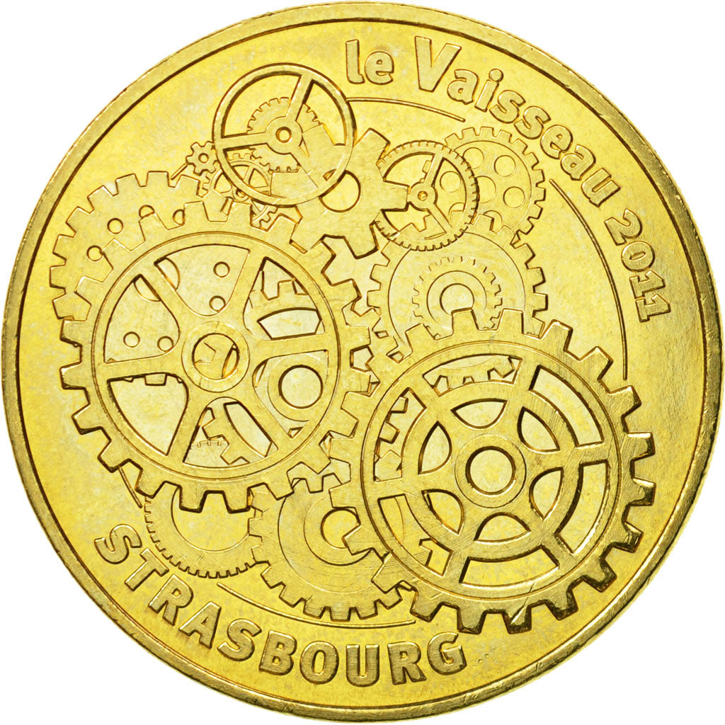 Francia, Token, Touristic token, Strasbourg - Le vaisseau n°4, 2011, MDP, BB