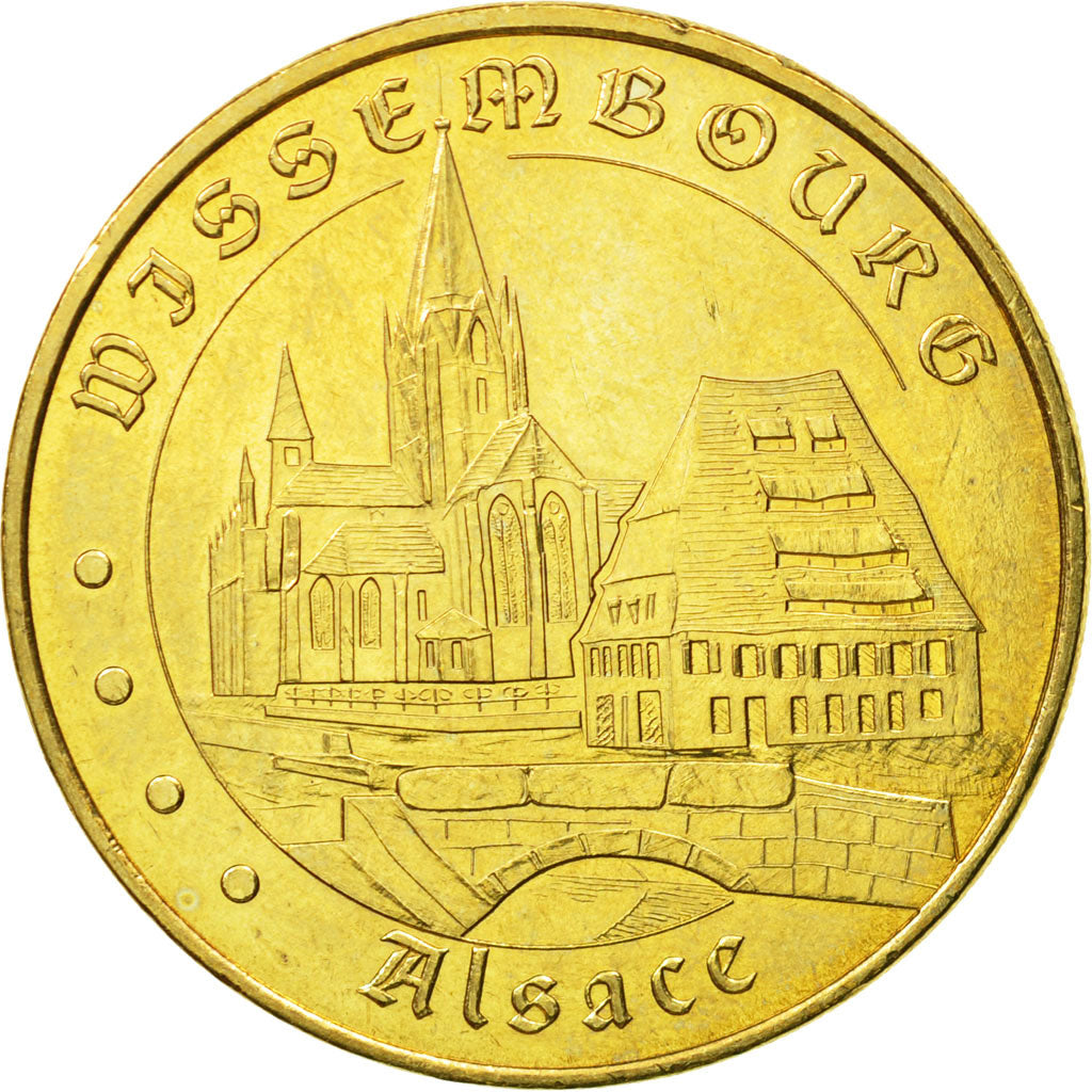 France, Token, Touristic token, Wissenbourg - L'Alsace, 2009, MDP, EF(40-45)