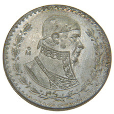 Mexico, 1 Peso, 1957, Mexico, KM #459, AU(55-58), Silver, 34.5, 16.00