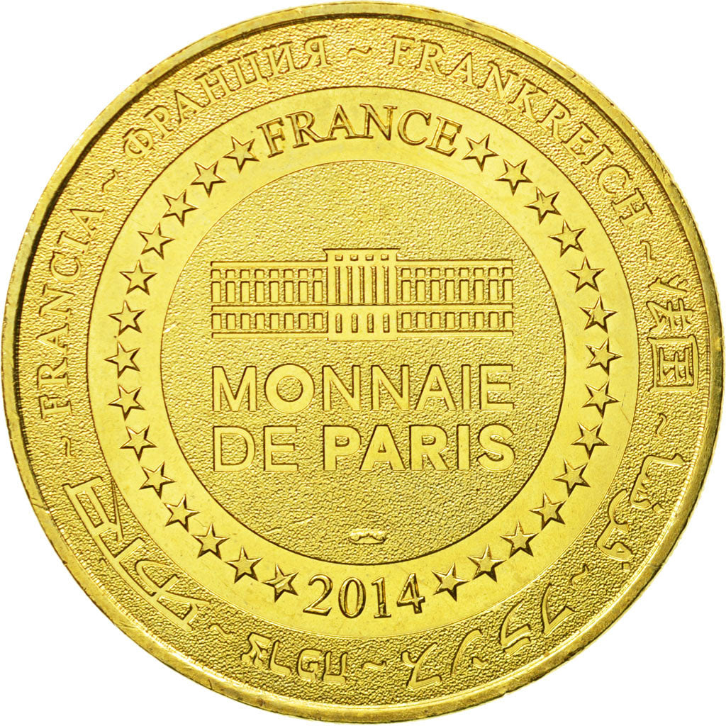 France, Token, Touristic token, 74/ Palais de l'Ile - Annecy, 2014, MDP