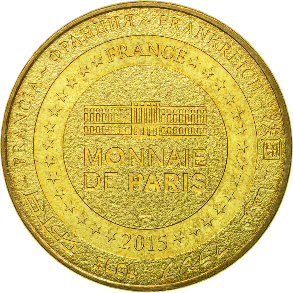 Francia, Token, Touristic token, 74/ Chamonix-Montenvers - Locomotive, 2015
