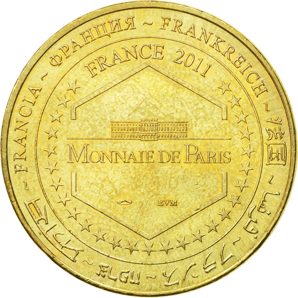 France, Token, Touristic token, Disneyland n°20 - Goofy Indiana Jones, 2011