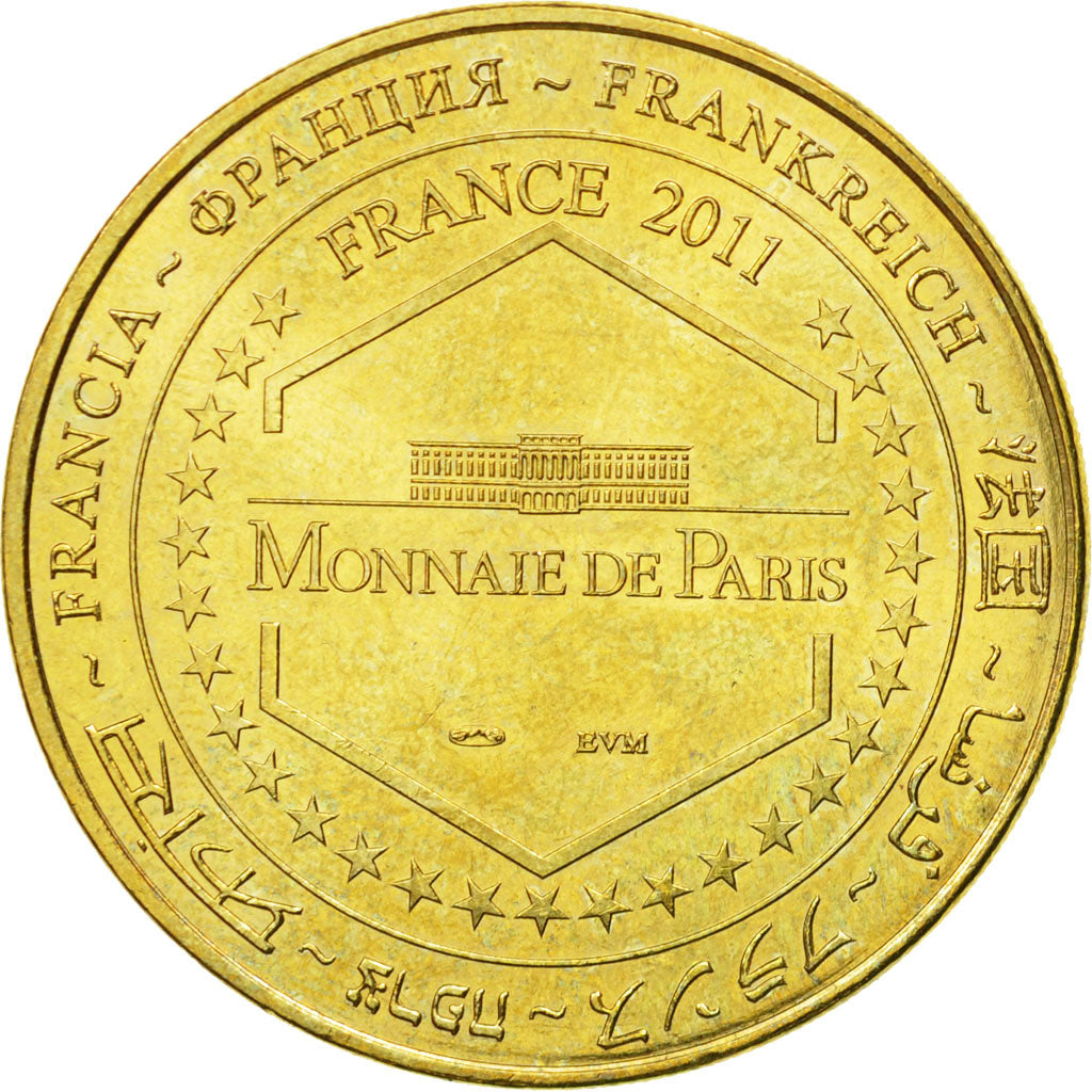 Francia, Token, Touristic token, 77/ Disneyland - Lightyear - Cars, 2011, MDP