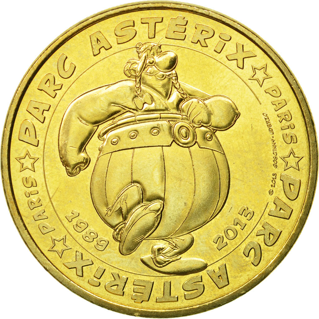 France, Token, Touristic token, Plailly - Parc Astérix n°7, 2013, MDP