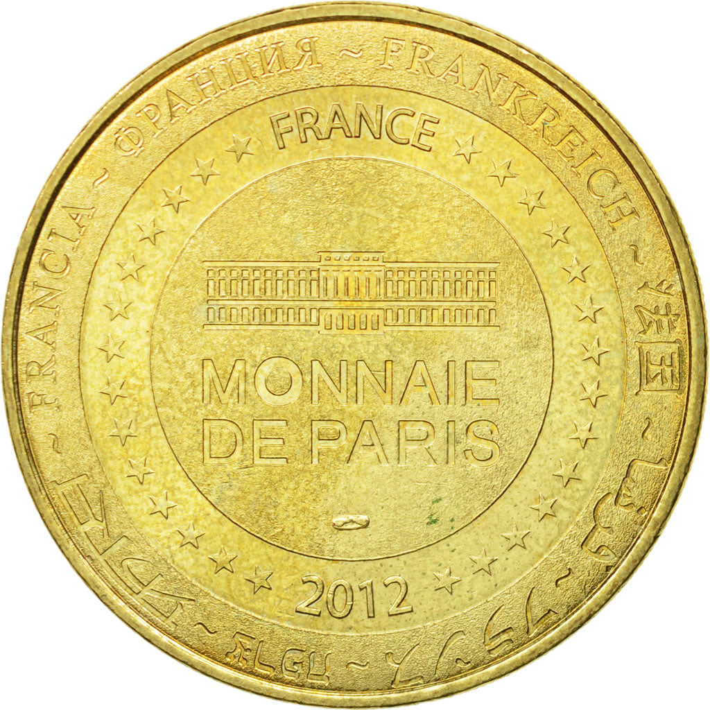 France, Token, Touristic token, Plailly - Parc Astérix n°3, 2012, MDP