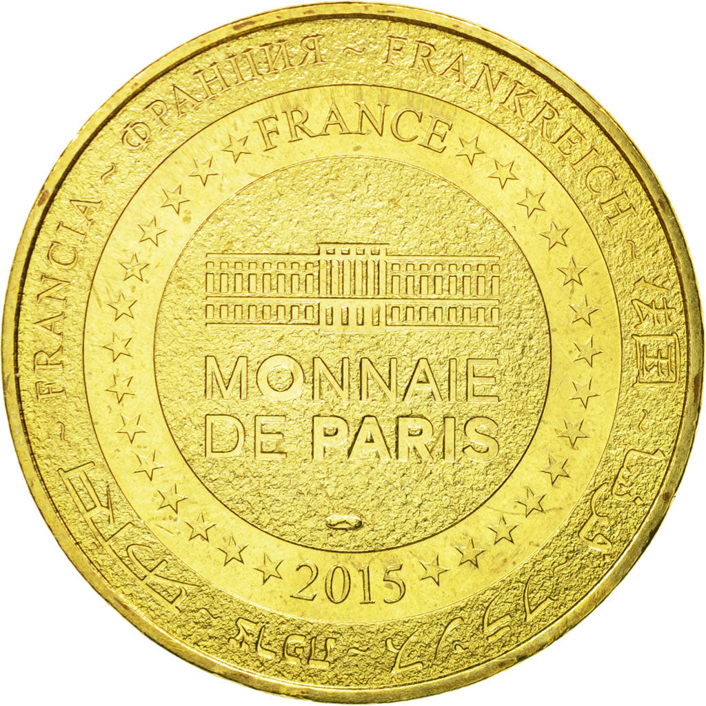 France, Token, Touristic token, Plailly - Parc Astérix n°15, 2015, MDP