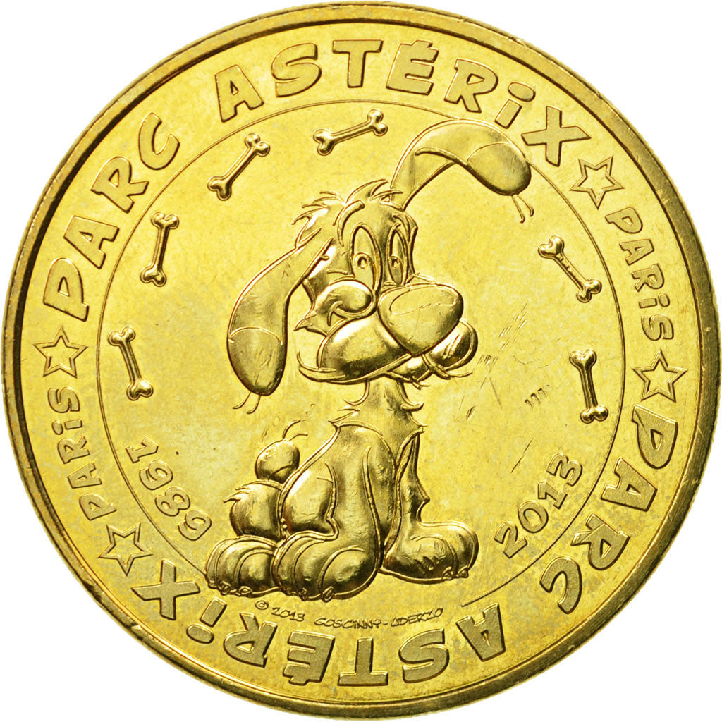 France, Token, Touristic token, Plailly - Parc Astérix n°4, 2013, MDP