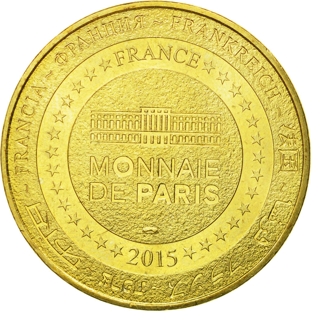 France, Token, Touristic token, Plailly - Parc Astérix n°14, 2015, MDP