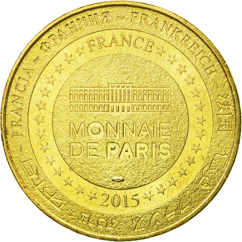 France, Token, Touristic token, Plailly - Parc Astérix n°13, 2015, MDP