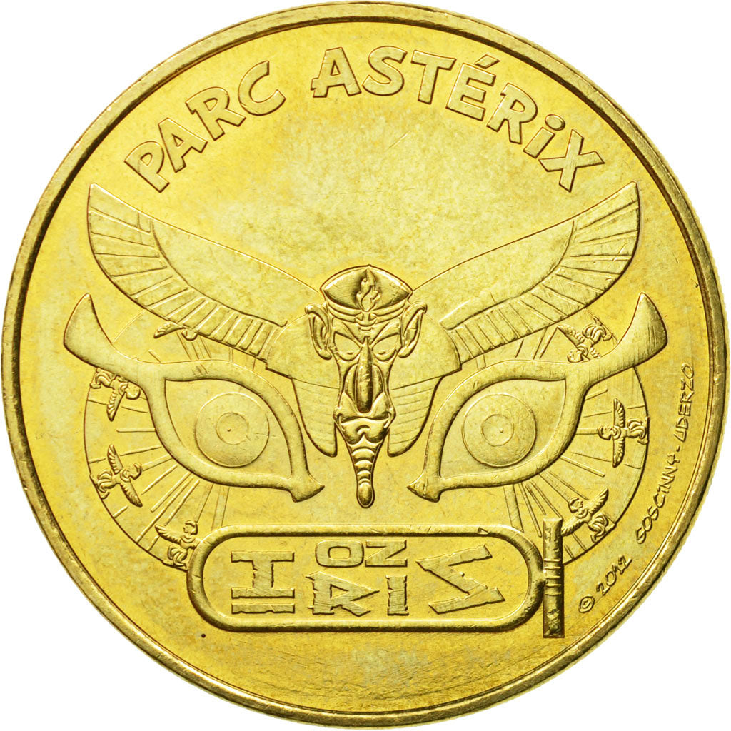 France, Token, Touristic token, Plailly - Parc Astérix n°1, 2012, MDP