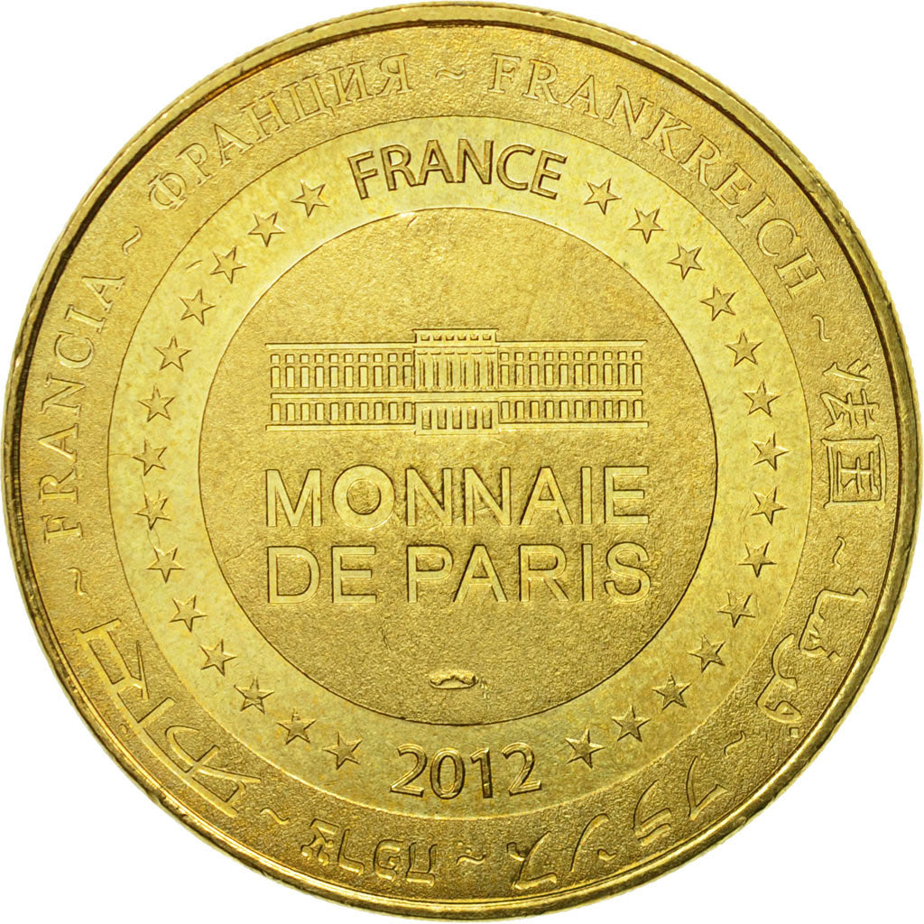 France, Token, Touristic token, Plailly - Parc Astérix n°1, 2012, MDP