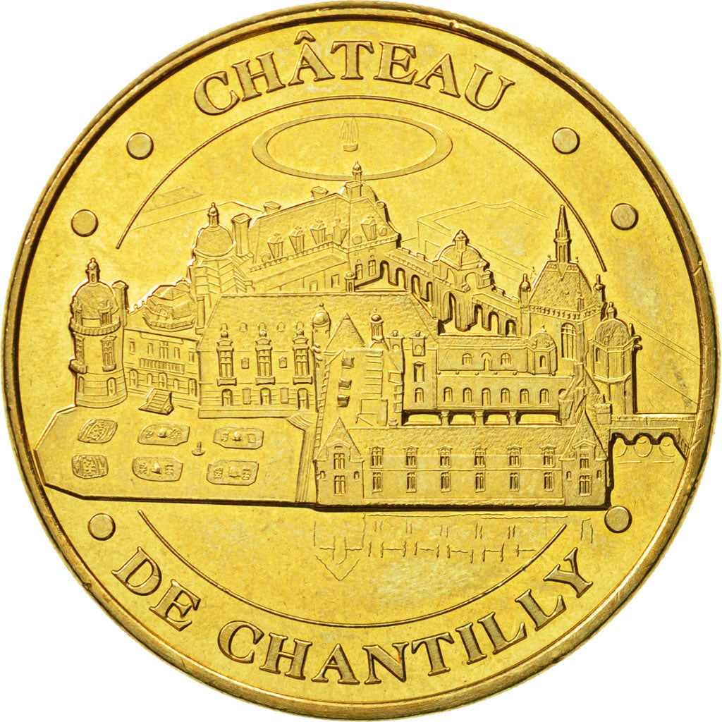 Francia, Token, Touristic token, Chantilly - Château n°2, 2013, MDP, BB