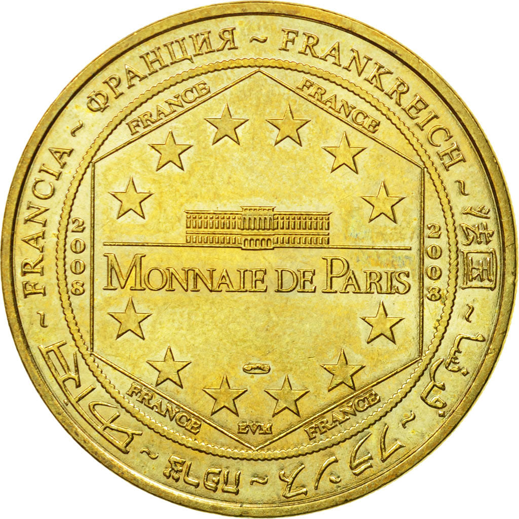 France, Token, Touristic token, Disneyland n° 17 - Resort Paris, 2008, MDP
