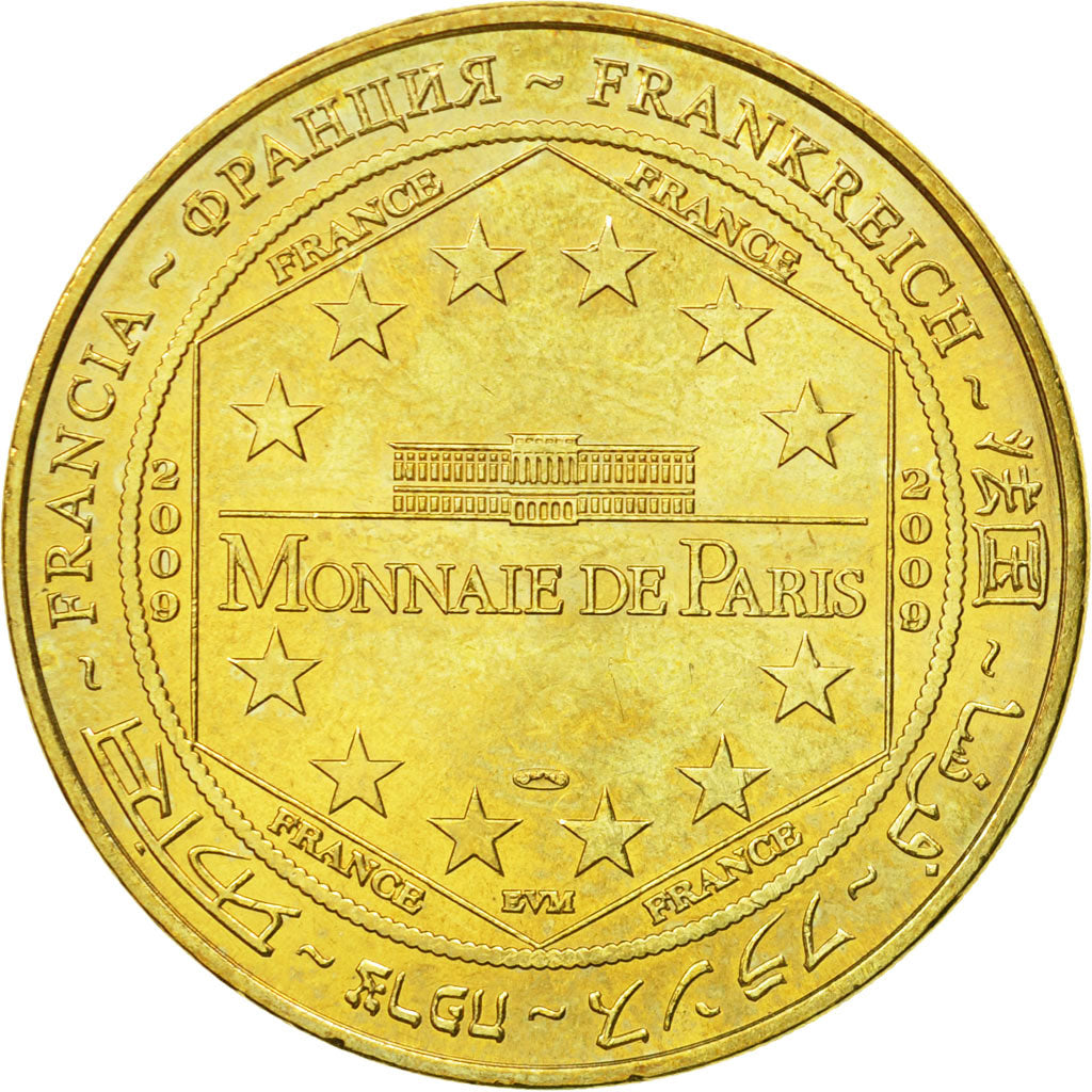 Francia, Token, Touristic token, Disneyland n°19 - Resort Paris, 2009, MDP, BB