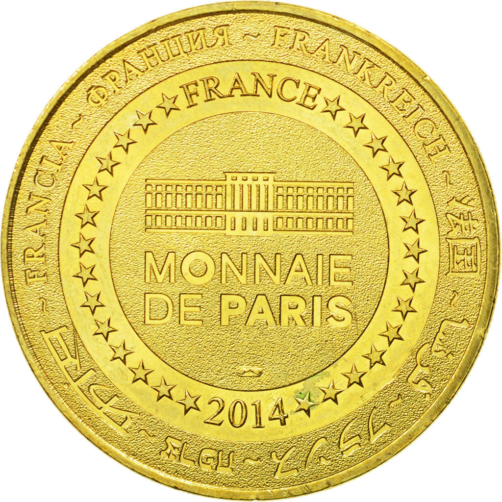 France, Jeton, Jeton Touristique, Disneyland n°35 - Ratatouille, 2014, MDP