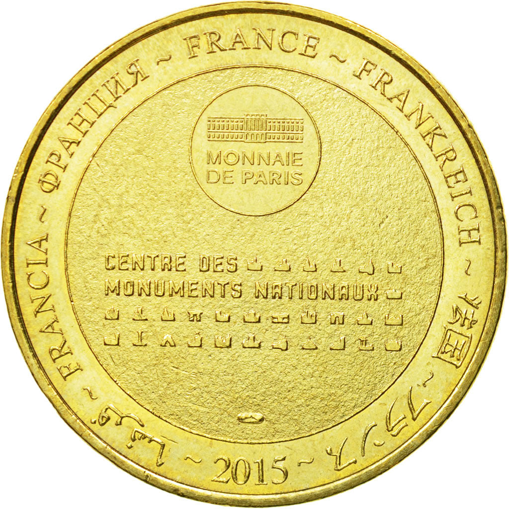 Francia, Token, Touristic token, Amiens - Cathédrale n°2, 2015, MDP, BB