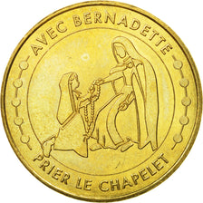 France, Token, Touristic token, Lourdes - Avec Bernadette, prier le chapelet