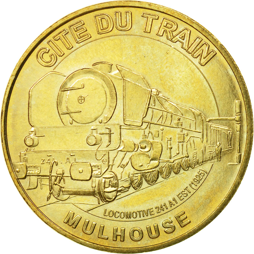 Francja, Token, Żeton turystyczny, Mulhouse - Cité du Train n°2, 2008, MDP