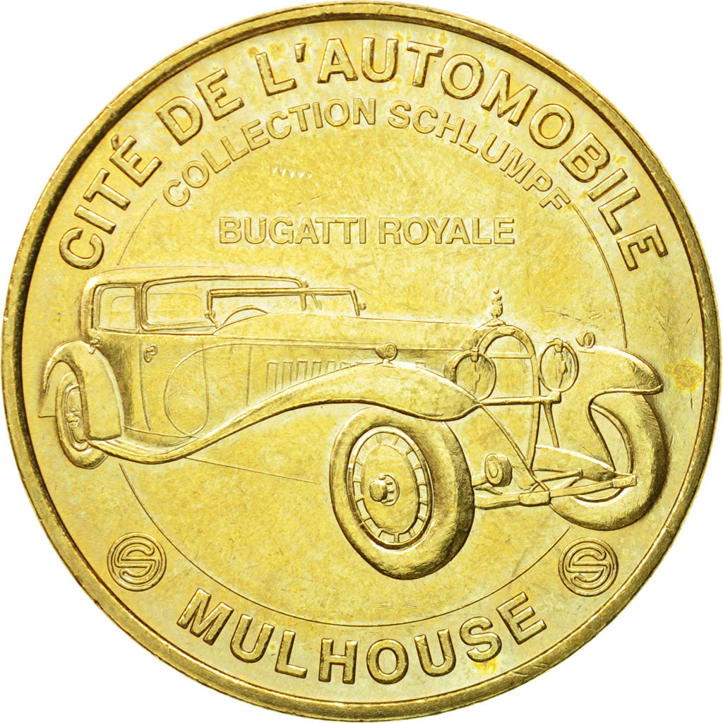Francia, Token, Touristic token, Mulhouse - Musée de l'automobile n°4, 2008