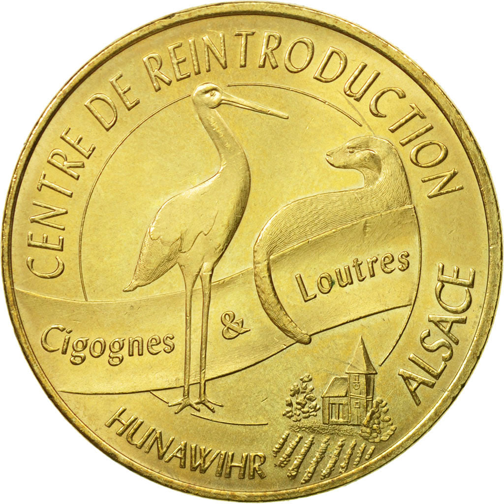 France, Token, Touristic token, 68/ Centre de Réintroduction - Hunawihr, 2005