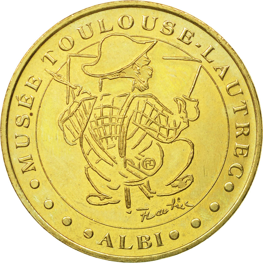 Francia, Token, Touristic token, 81/ Musée Toulouse-Lautrec - Albi, 2005, MDP