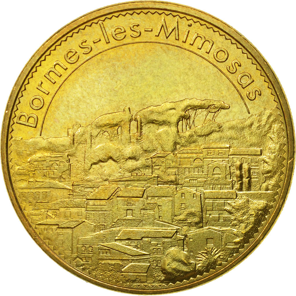 France, Token, Touristic token, 83/ Bormes-les-Mimosas - Village, 2015, MDP