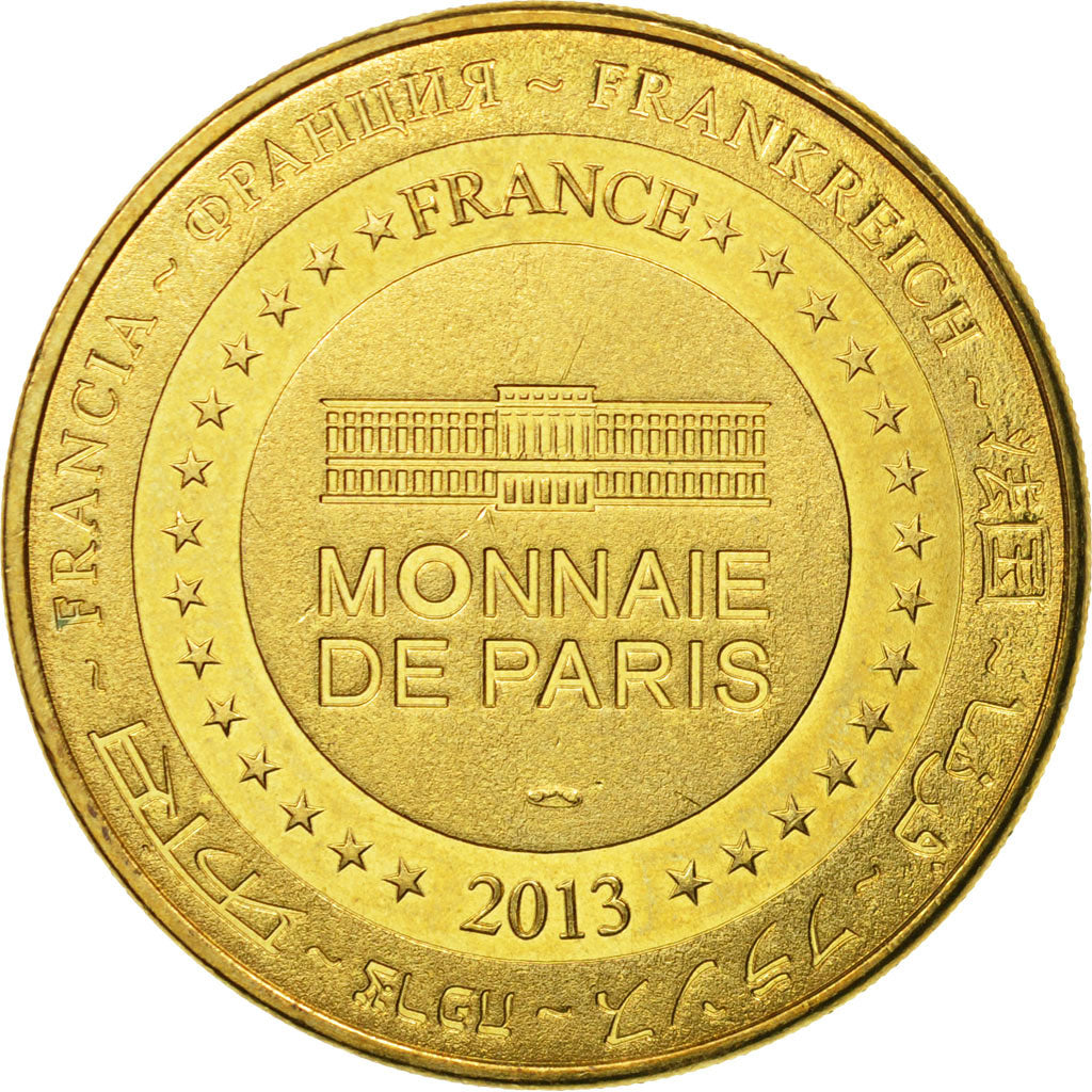 Francia, Token, Touristic token, Saint-Ours-les-Roches - Vullcania n°4, 2013