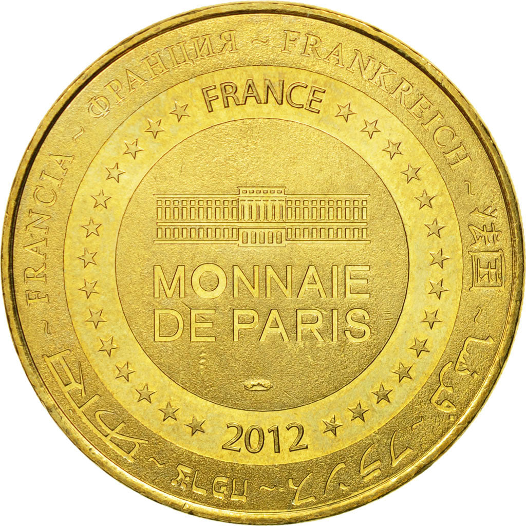 Francia, Token, Touristic token, Saint-Ours-les-Roches - Vulcania n°8, 2012