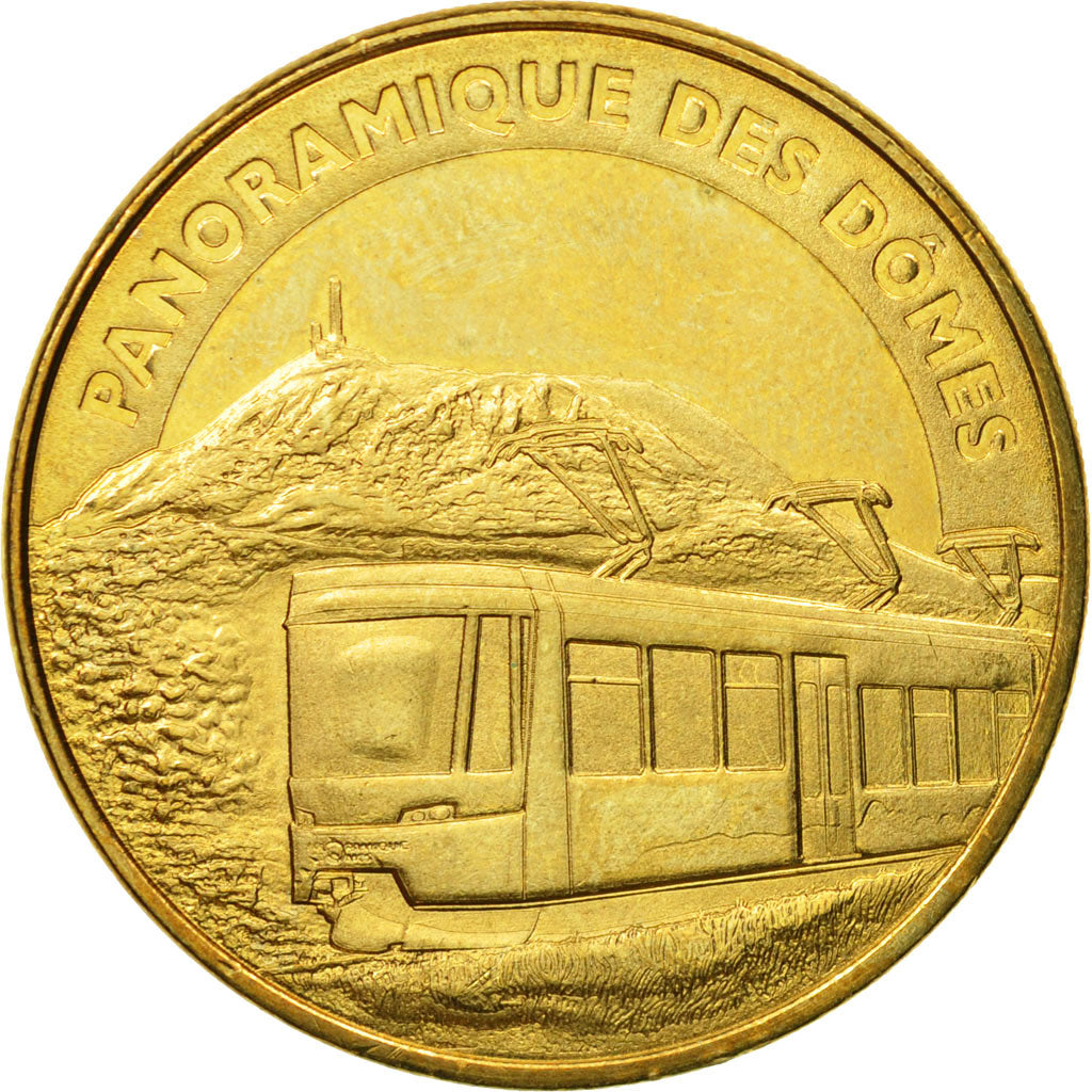 Francia, Token, Touristic token, Orcival - Panoramique des Dômes n°1, 2013