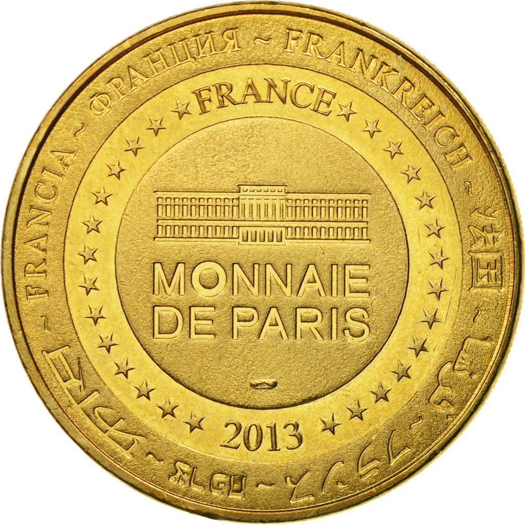 Francia, Token, Touristic token, Orcival - Panoramique des Dômes n°1, 2013