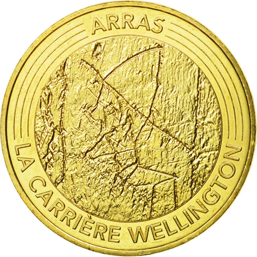 France, Token, Touristic token, Arras -La carrière Wellington, 2016, MDP