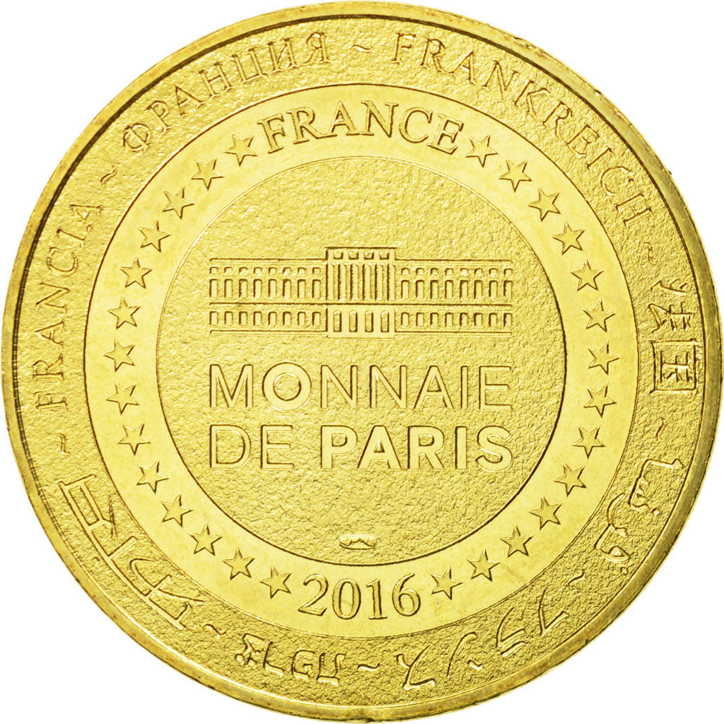 France, Token, Touristic token, Arras -La carrière Wellington, 2016, MDP