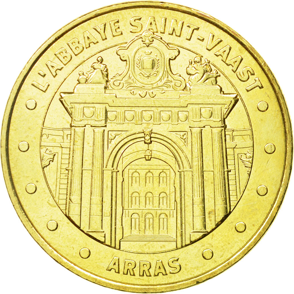 France, Token, Touristic token, Arras - L'abbaye Saint-Vaast, 2015, MDP