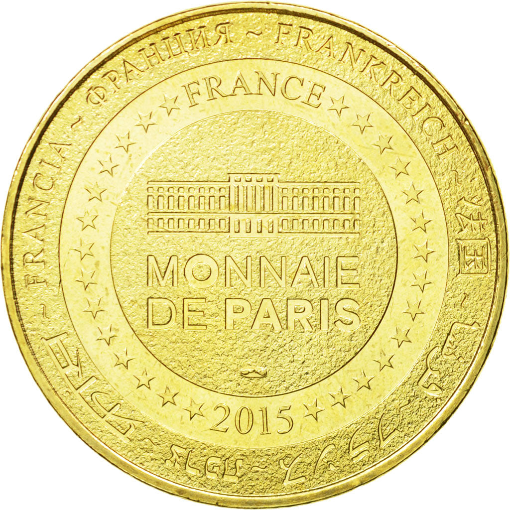 France, Token, Touristic token, Arras - L'abbaye Saint-Vaast, 2015, MDP