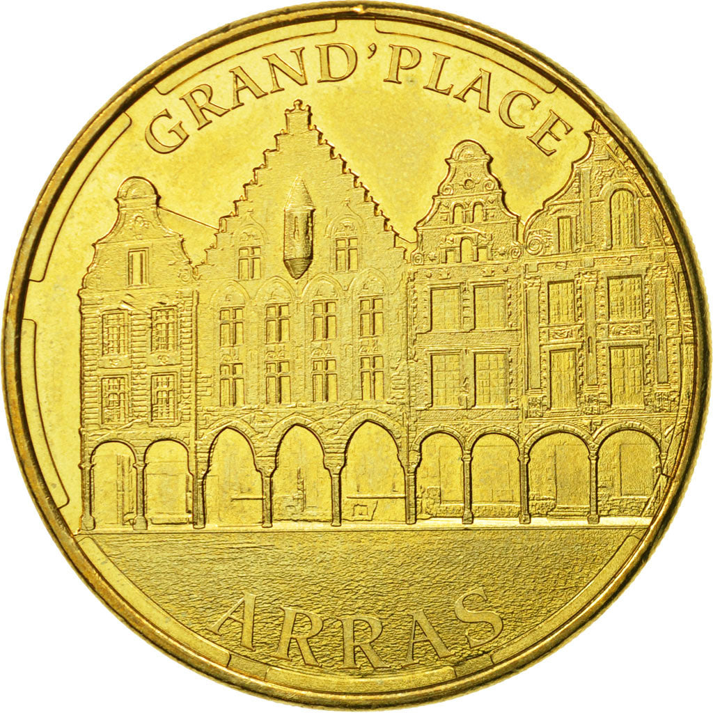 France, Token, Touristic token, Arras - l'hôtel de ville, 2015, MDP, EF(40-45)