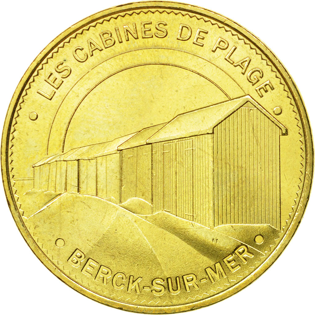 France, Token, Touristic token, 62/ Cabines de Plage - Berck-sur-Mer, 2015, MDP