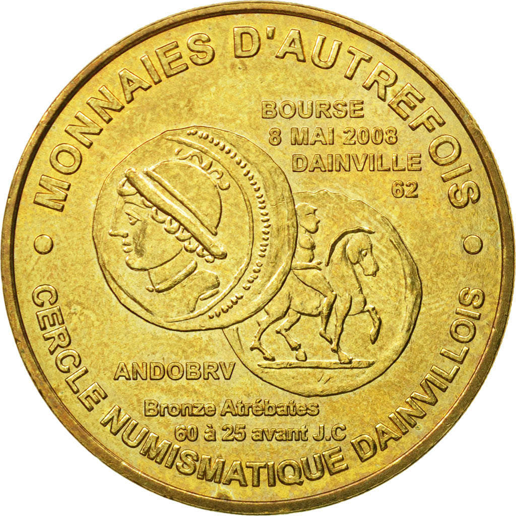 Francia, Token, Touristic token, Dainville - Monnaies d'Autrefois, 2008, MDP
