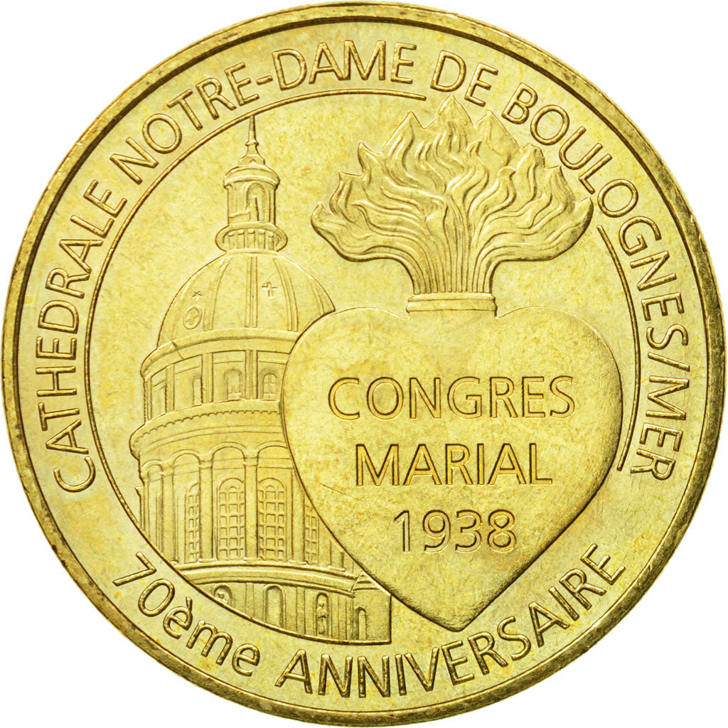 Francia, Token, Touristic token, 62/ Notre-Dame de Boulogne-sur-Mer, 2008, MDP