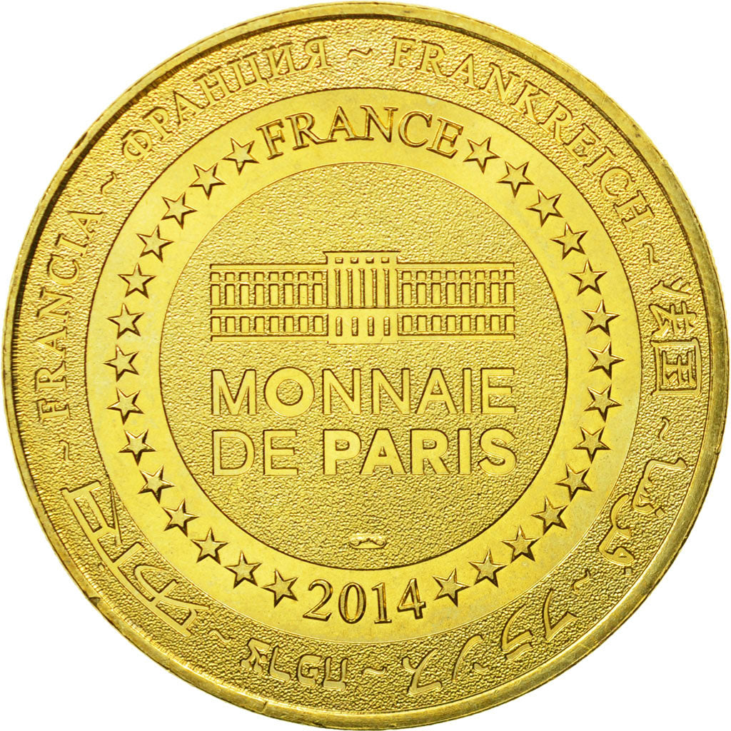 France, Token, Touristic token, Helfaut - La coupole n°6 - Planétarium, 2014