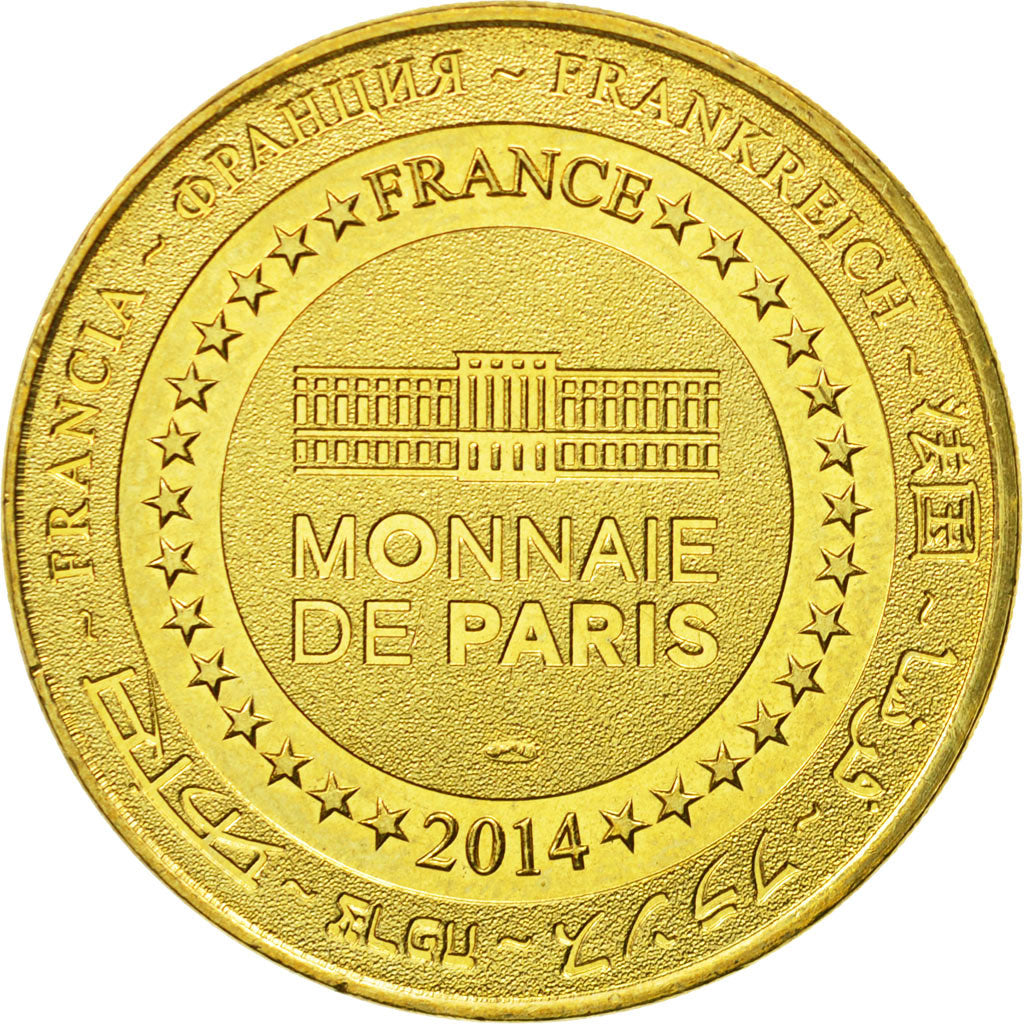Francia, Token, Touristic token, Boulogne-sur-Mer -Nausicaa n°8, 2014, MDP, BB