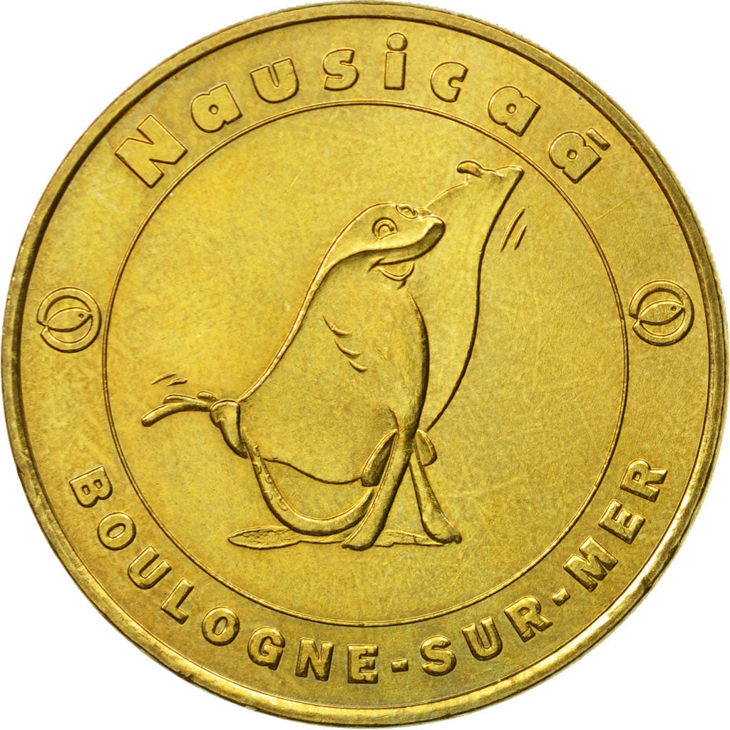 Francia, Token, Touristic token, Boulogne-sur-Mer -Nausicaa n°2, 2000, MDP, BB