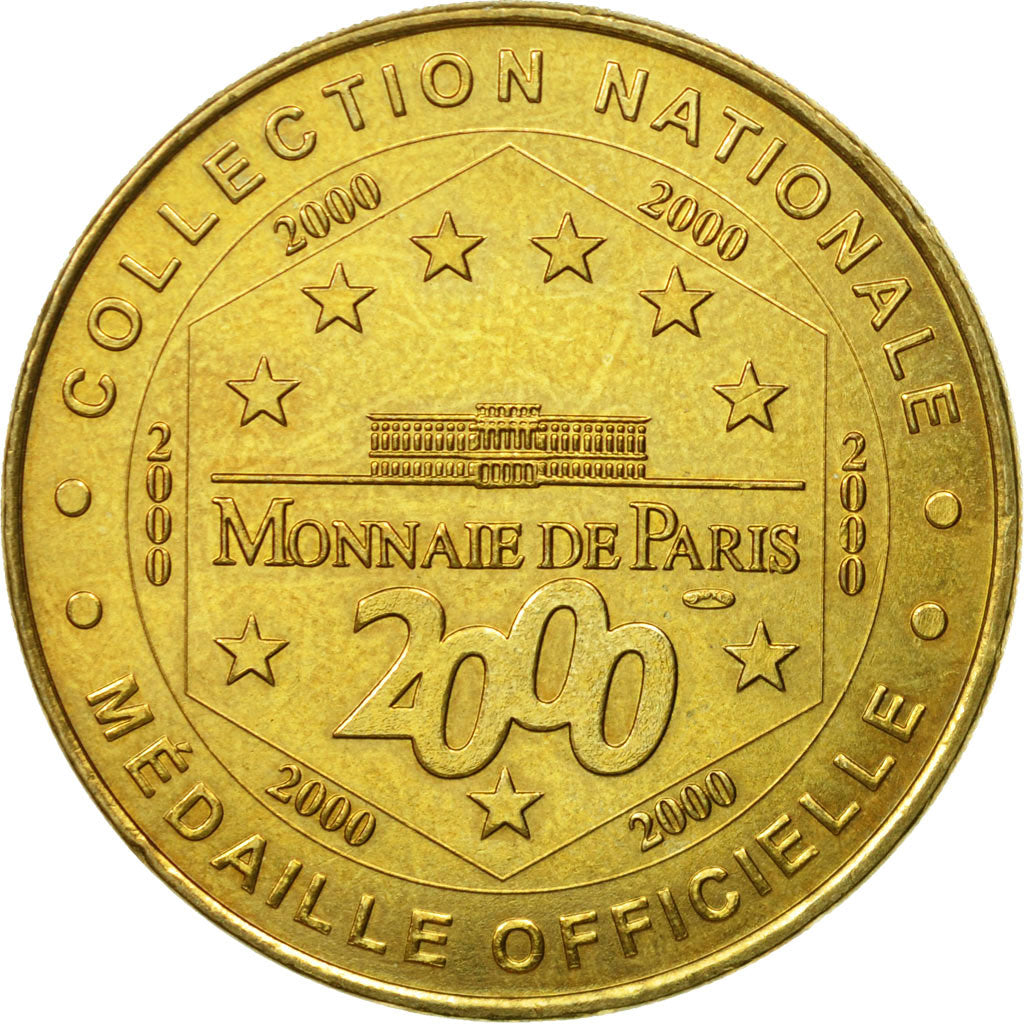 Francia, Token, Touristic token, Boulogne-sur-Mer -Nausicaa n°2, 2000, MDP, BB