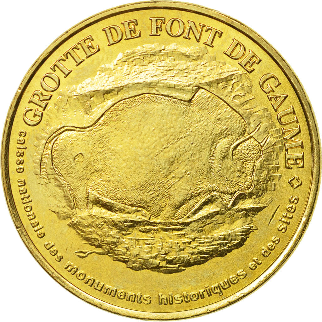 Francia, Token, Touristic token, Les Eyzies - Font de Gaume n°1, 1998, MDP, BB